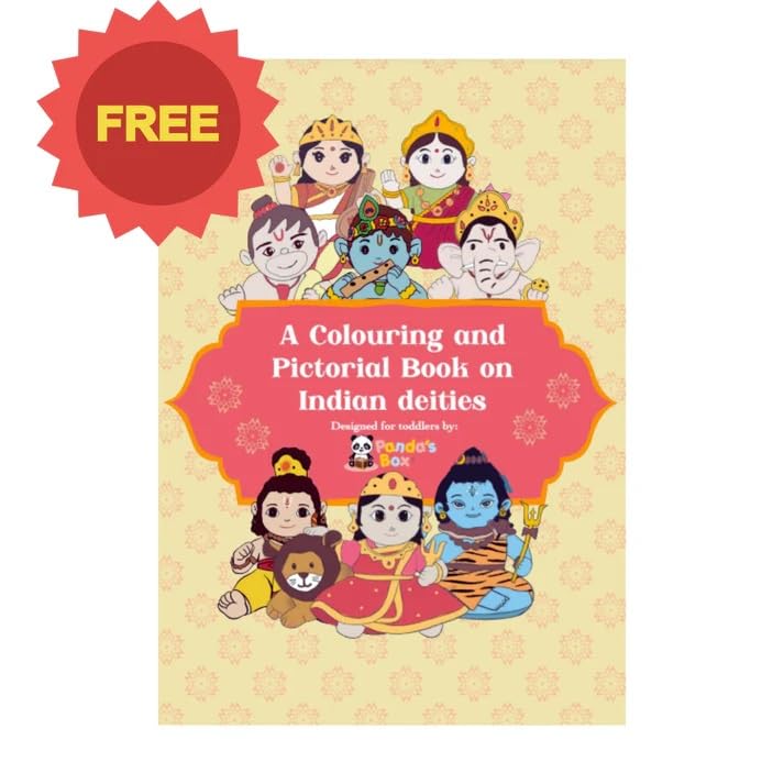 Pivana's Box Shiva-Parvati Plush Toy Duo (Non-Musical) | Soft Gift Set for Babies & Toddlers