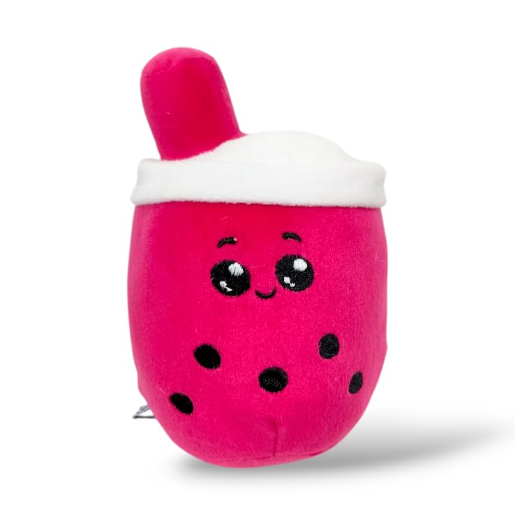Yorli Soft Boba Plushie Toy – 7" Bubble Tea Squishy Milk Plush for Kids