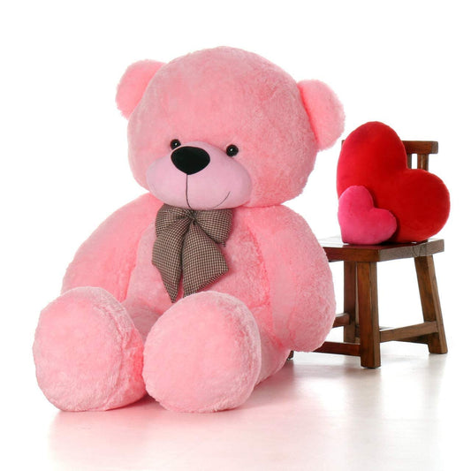 Nirlo Skin-Friendly Ultra Soft 3 Feet Pink Teddy Bear – Perfect Giant Hug Toy Gift for All Ages