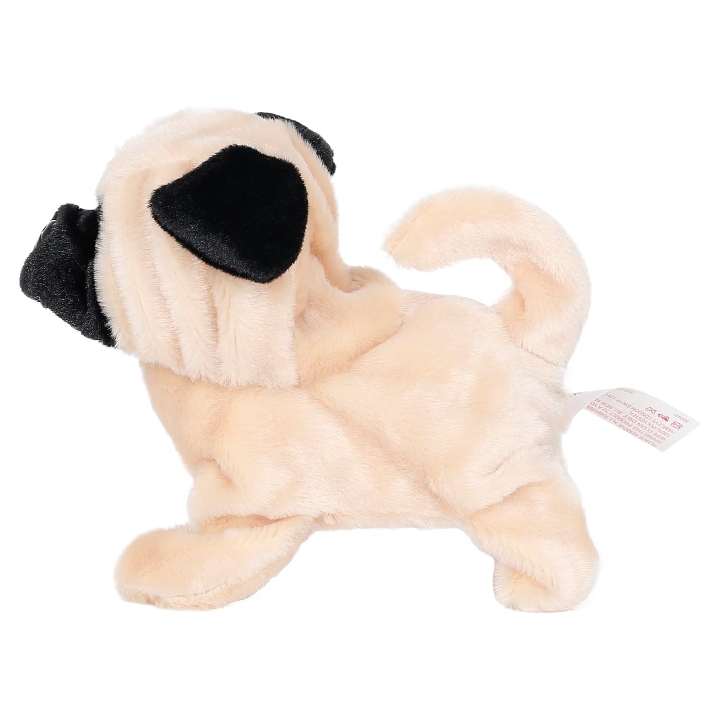 Happiyo Pugs at Play Spotty Walking Talking Plush Dog Toy – Interactive Pet Toy for Kids 3Y+