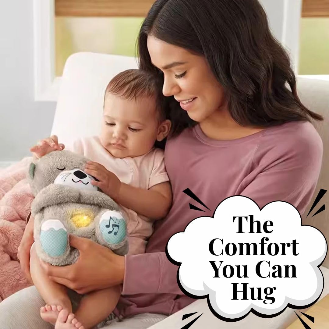 LumeTOY Breathing Teddy Bear Plush Toy – Soft, Huggable 25cm Gift for Kids & Adults