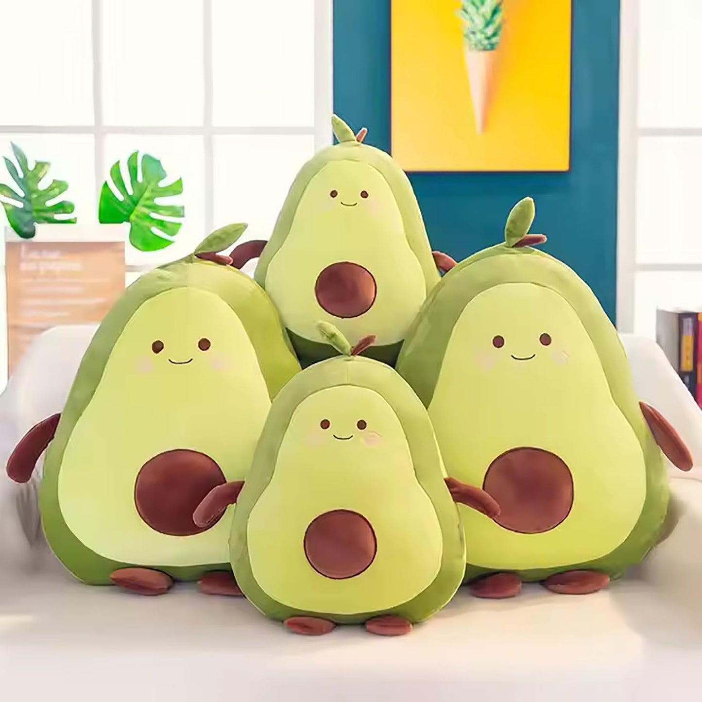 Bubblora Toys® 35cm Avocado Plush – Soft Stuffed Toy Gift for Girls, Kids & Birthdays