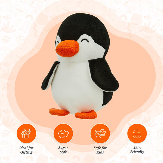 Bralique 17cm Penguin Plush Toy – Soft Teddy for Kids, Perfect Gift for Birthdays & Special Occasions