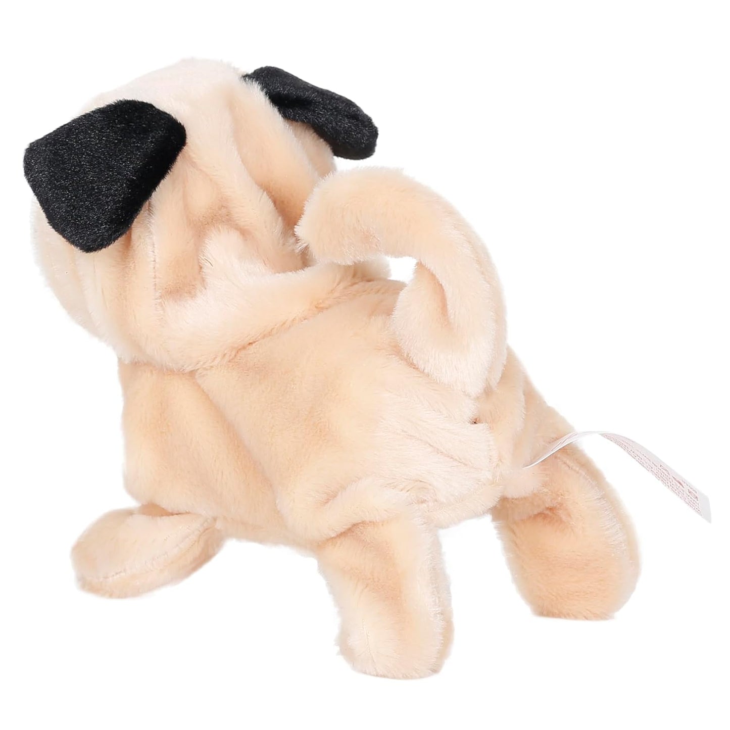 Happiyo Pugs at Play Spotty Walking Talking Plush Dog Toy – Interactive Pet Toy for Kids 3Y+