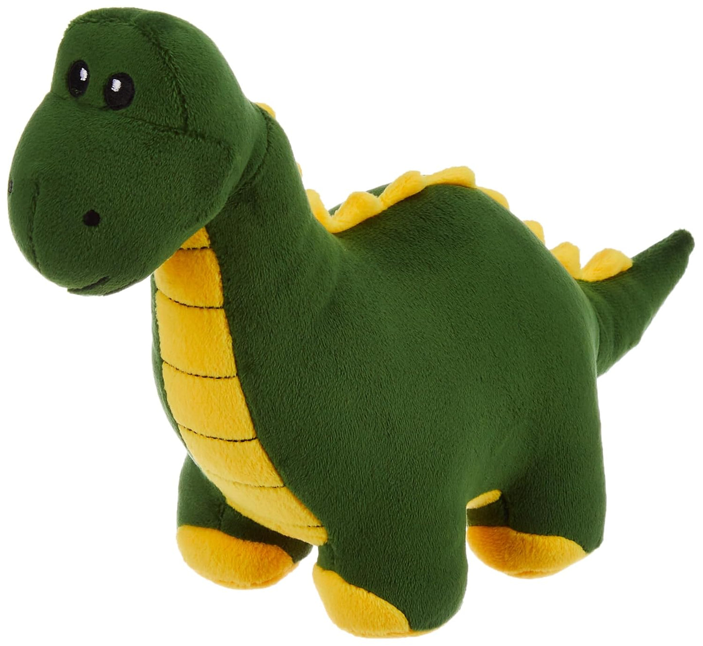 Daurelia Joy - Dinosaur Plush Soft Toy for Kids, Super-Soft & Safe, 34cm, Green & Yellow, Unisex Gift