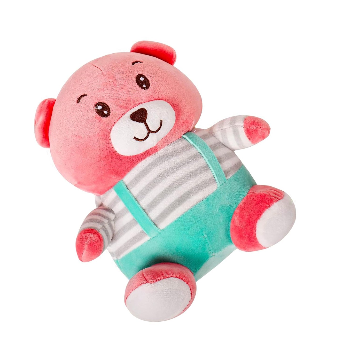 BLOSSOM BUDDY Adorable Teddy Bear Soft Plush Toy for Baby Girls – Perfect Gift for Kids' Birthdays