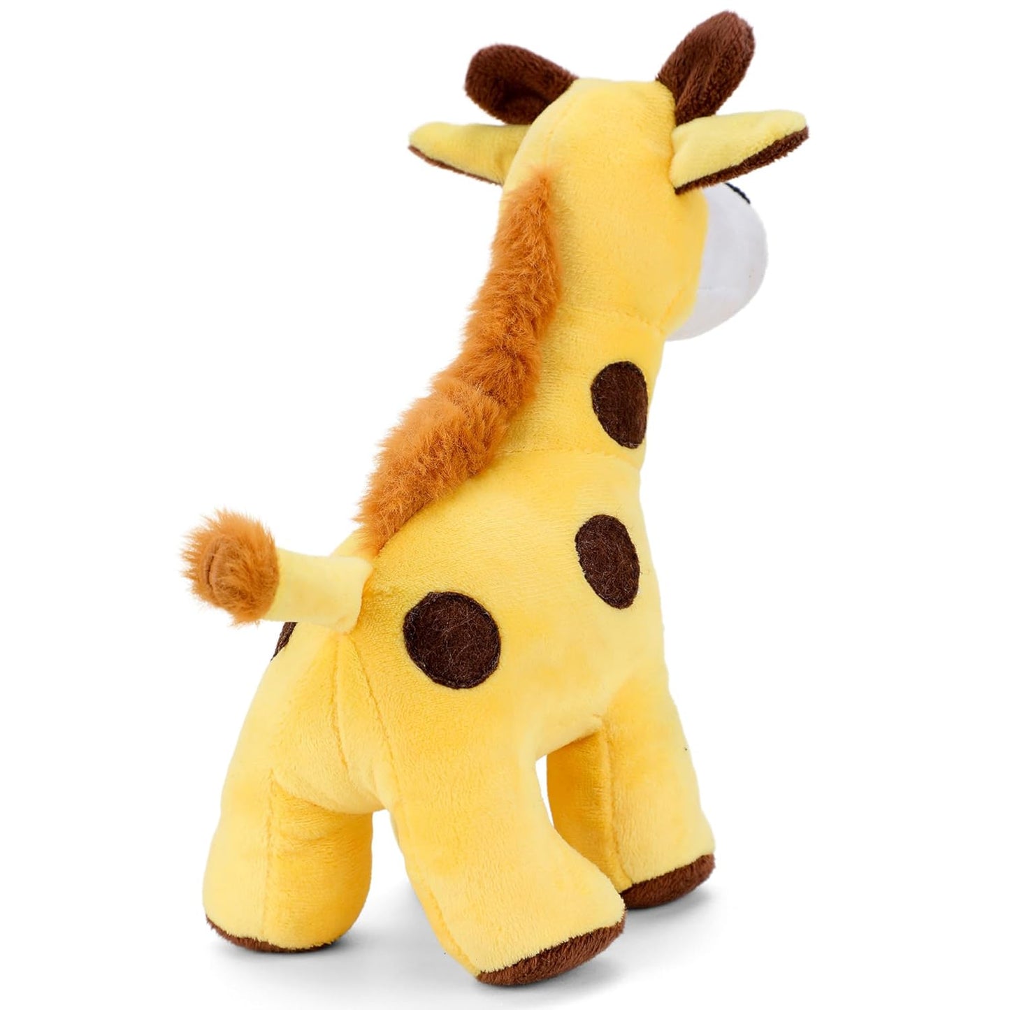 Wibbley Plush Standing Giraffe Soft Toy for Kids – 30 CM Tall, Super Soft & Cuddly (Yellow)