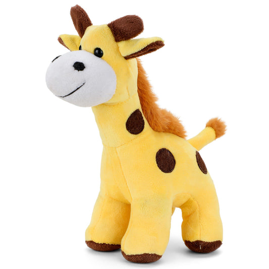 Wibbley Plush Standing Giraffe Soft Toy for Kids – 30 CM Tall, Super Soft & Cuddly (Yellow)