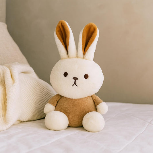 LIVELY Goo Brown Rabbit Plush Toy – Big-Eared Bunny for Kids’ Imagination & Sensory Playtime          Ask ChatGPT