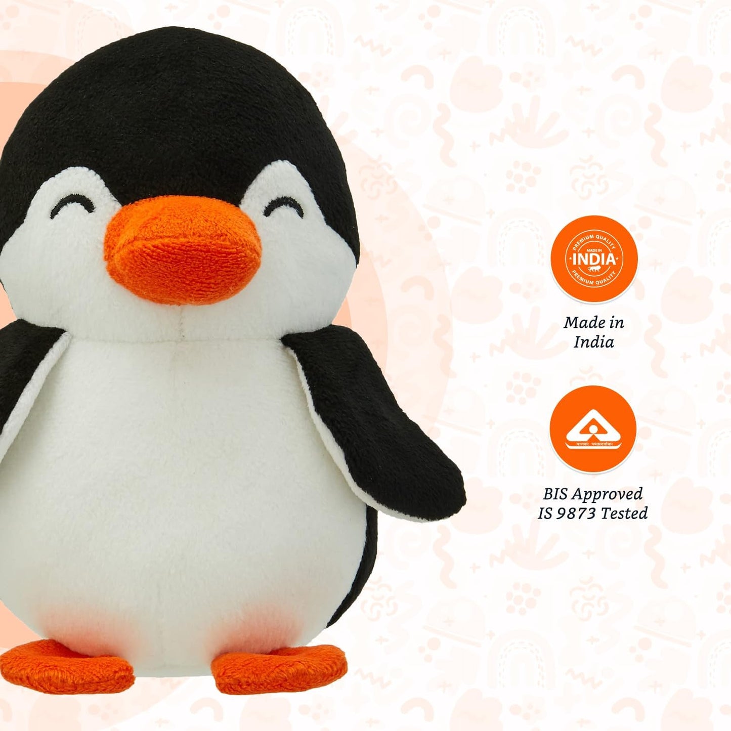 Bralique 17cm Penguin Plush Toy – Soft Teddy for Kids, Perfect Gift for Birthdays & Special Occasions